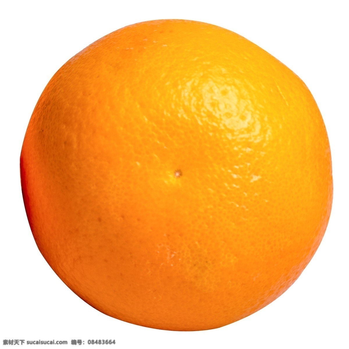 一个橙子 橙子 水果 水果橙子