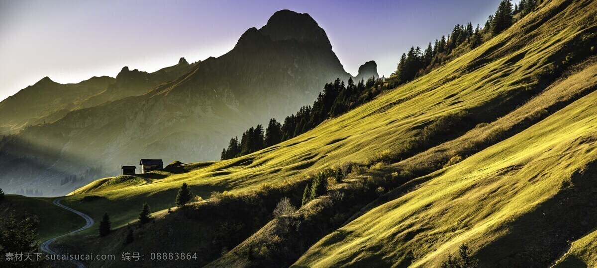 景观山脉 景观 山脉 风景 黑色