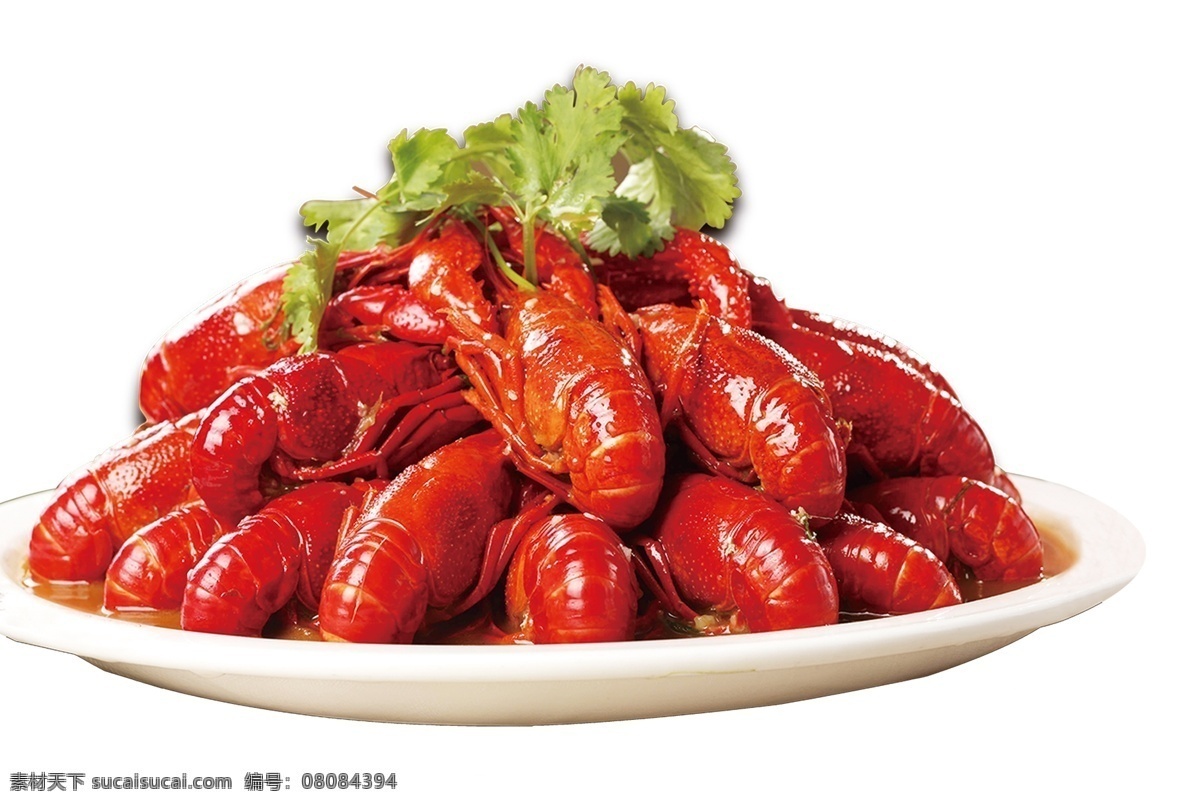红色 简约 大气 美食 小 龙虾 元素 促销海报 促销 小龙虾 吃货节