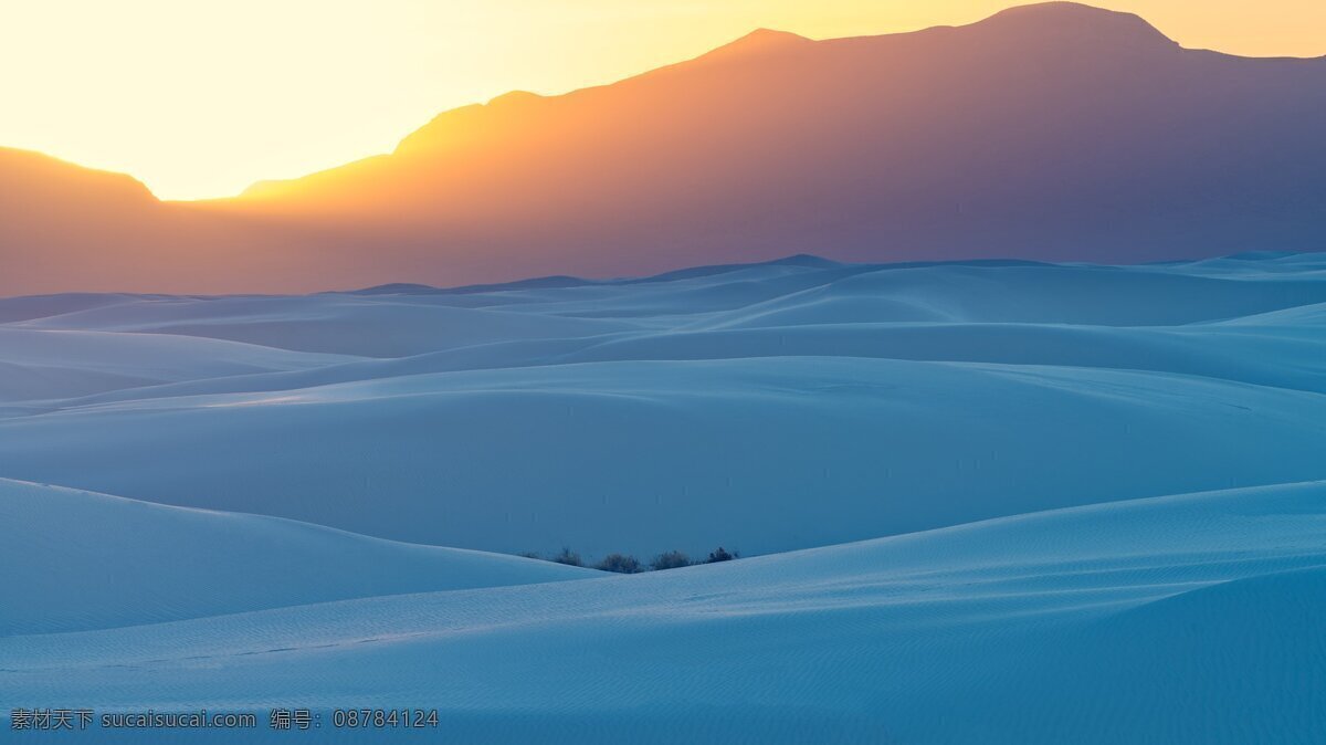 沙漠日出 日出 朝阳 沙漠 荒漠 自然景观 自然风景