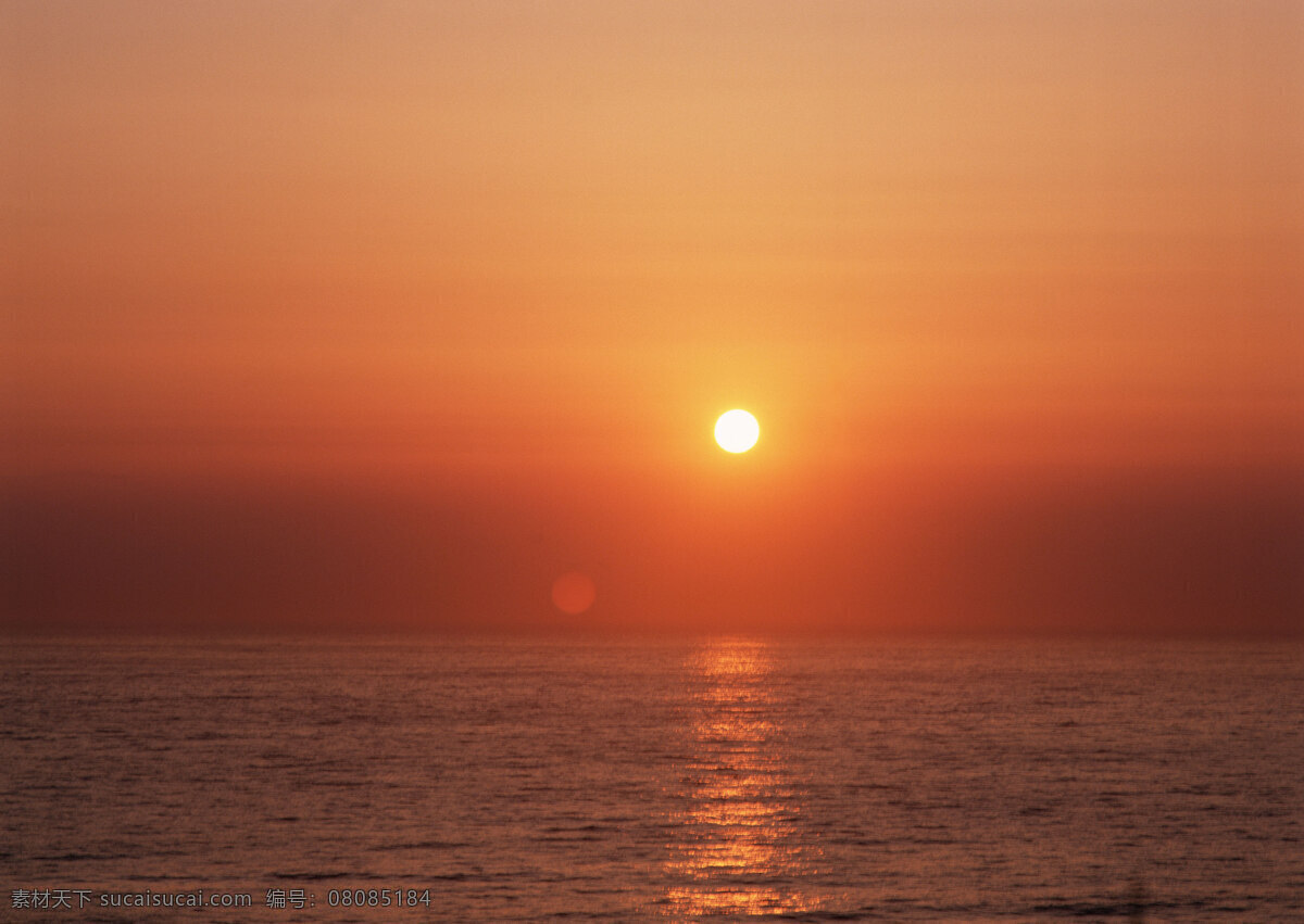 夕阳西下 大海 落日 太阳 天空 夕阳 云彩 风景 生活 旅游餐饮