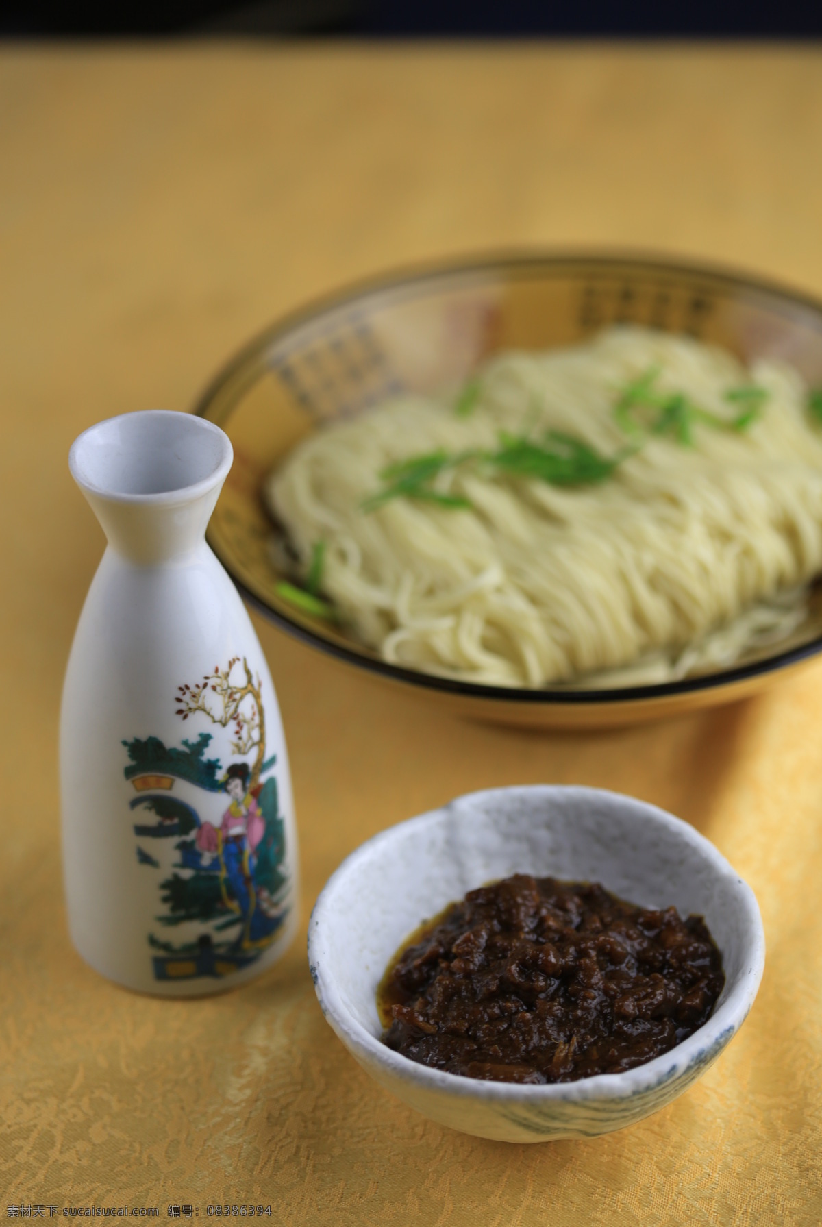 肉酱面 拌面 早餐 拌料 传统 餐饮美食 传统美食