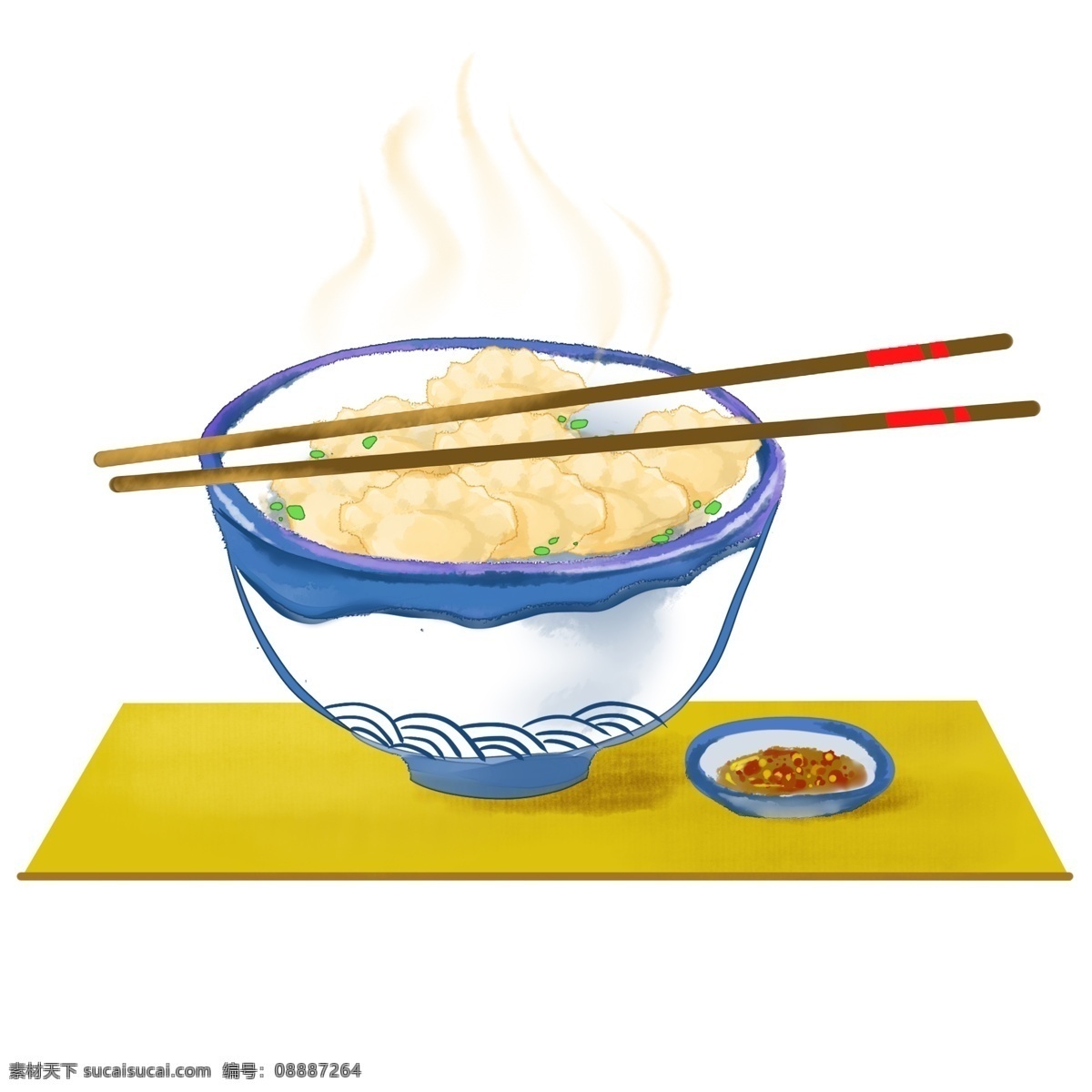 立冬 元素 饺子 美食 水墨风 立冬元素 立冬美食 中国风