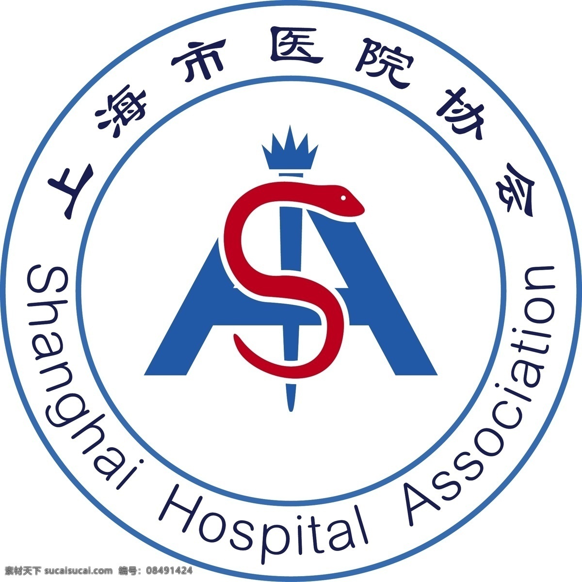 上海市 医院 协会 logo 通用 标志图标 企业 标志