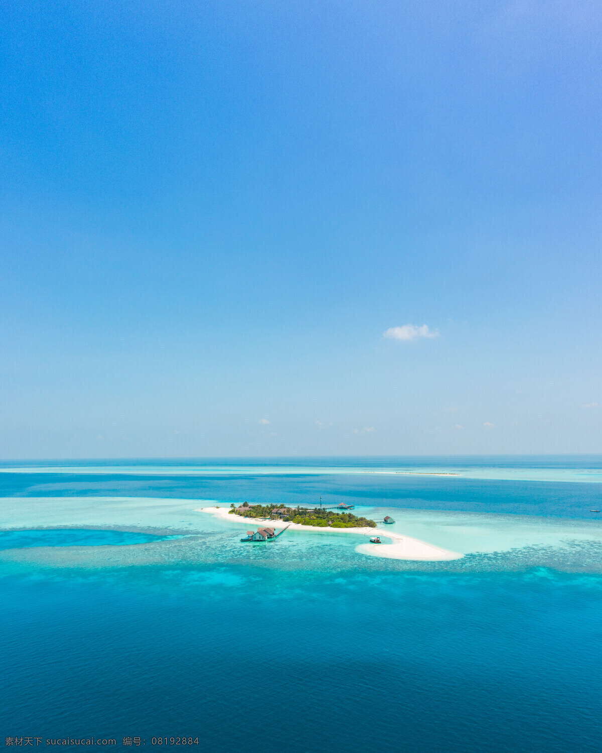 大海 蓝色 天空蓝 海岛 沙滩 自然景观 自然风景