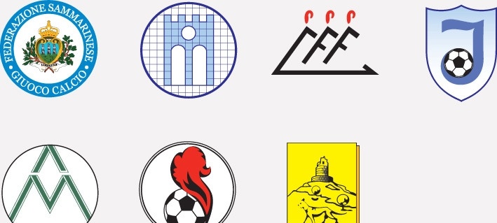 全球 足球 俱乐部 球队 标志 山姆 马里诺 山姆马里诺 世界杯 logo 足球标志 足球logo 俱乐部标志 盾 盾牌 标识标志图标 企业标志 企业logo 矢量图库 企业 矢量