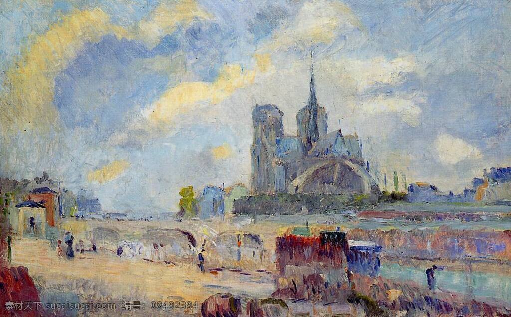 lebourg 印象派 风景 静物 自然 油画 装饰画 法国 画家 阿伯特 赖 博 albert