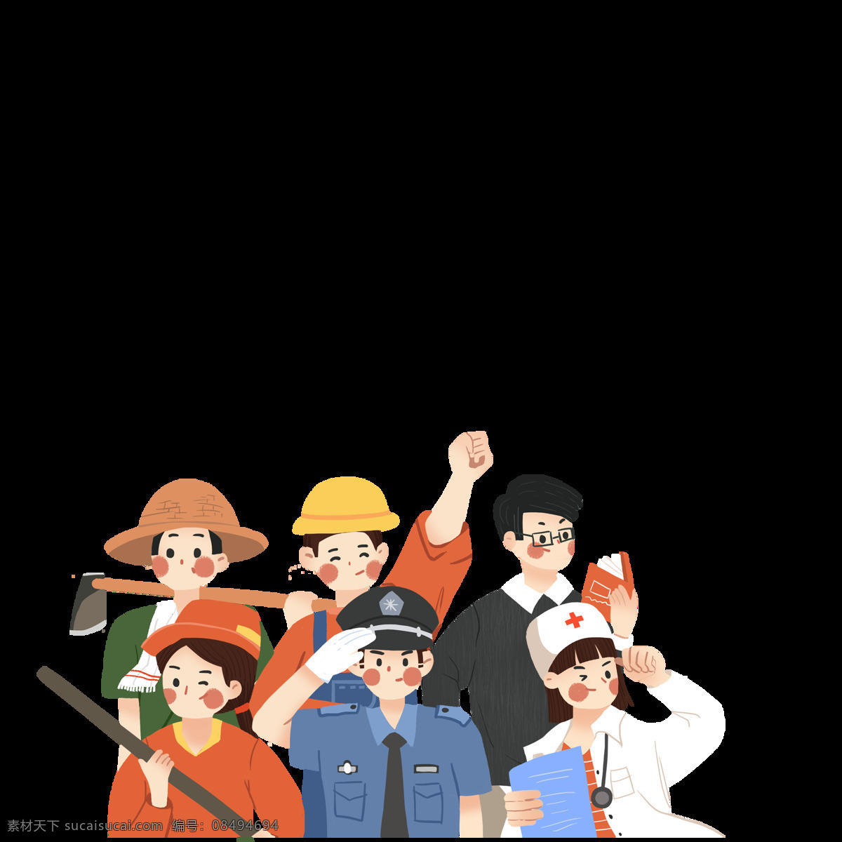 手绘 卡通 劳动 人民 人物 卡通人物 卡通人物老师 卡通人物素材 网络卡通人物 卡通漫画人物 金融卡通人物 卡通人物对话 卡通减肥人物 卡通人物图标 单个 元素 矢量 素 人物图库 职业人物