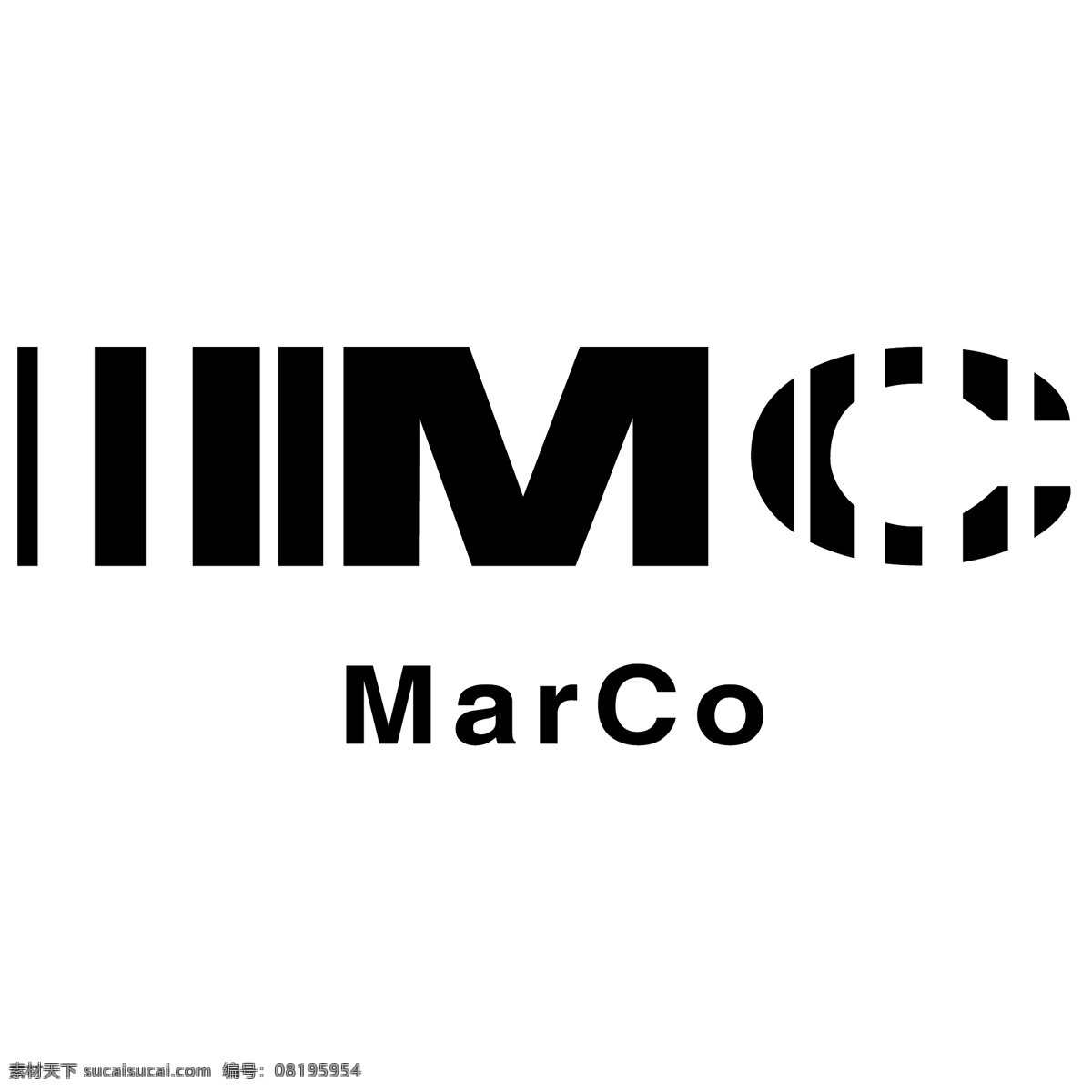 自由 imc 马可 标识 白色