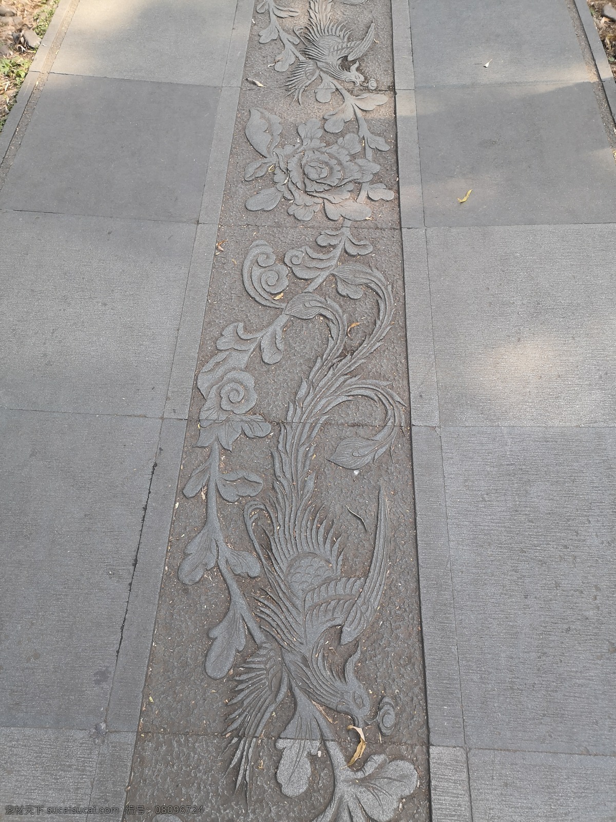 杭州 西湖 石板 雕刻 旅游 图案 西湖石板雕刻 旅游摄影 国内旅游