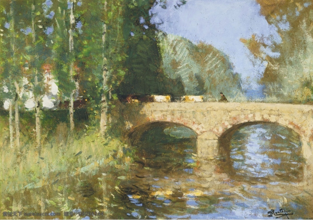壁画 大树 风光 风景 风景画 绘画书法 精品 绿地 小河 流水 设计素材 模板下载 小河流水 小桥 桥梁 树木 风光画 山水画 油画 欧洲油画 珍藏品 美景 收藏品 收藏油画 馆藏 装饰画 美术作品 美术 精美油画 名画 名作 艺术品 欧式绘画 文化艺术 大师作品 油画大师 大画家 美术大师 水彩画 油画绘画 家居装饰素材