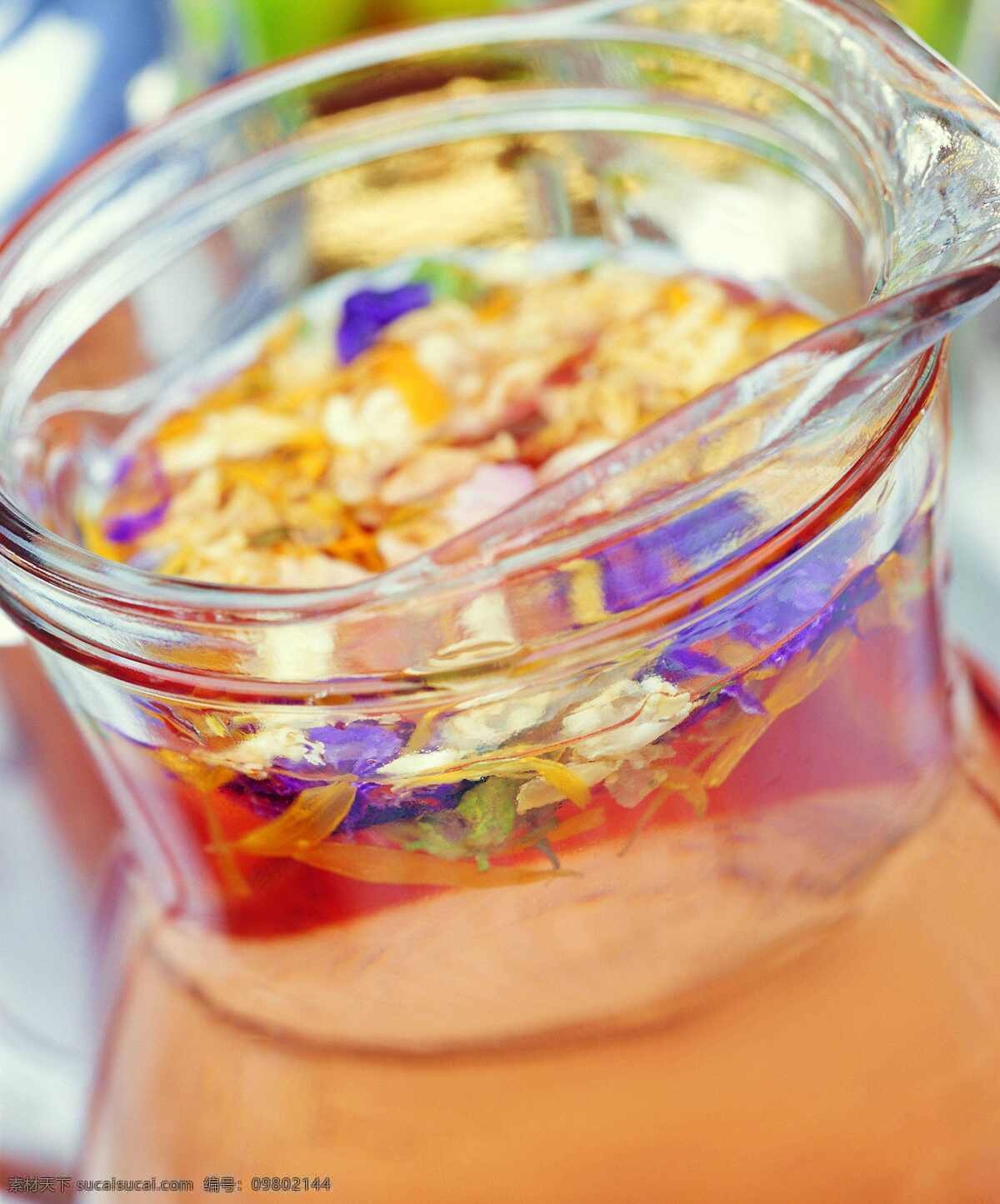 玻璃杯 中 兰花 差 茶道 茶叶 花茶 养生茶 兰花茶