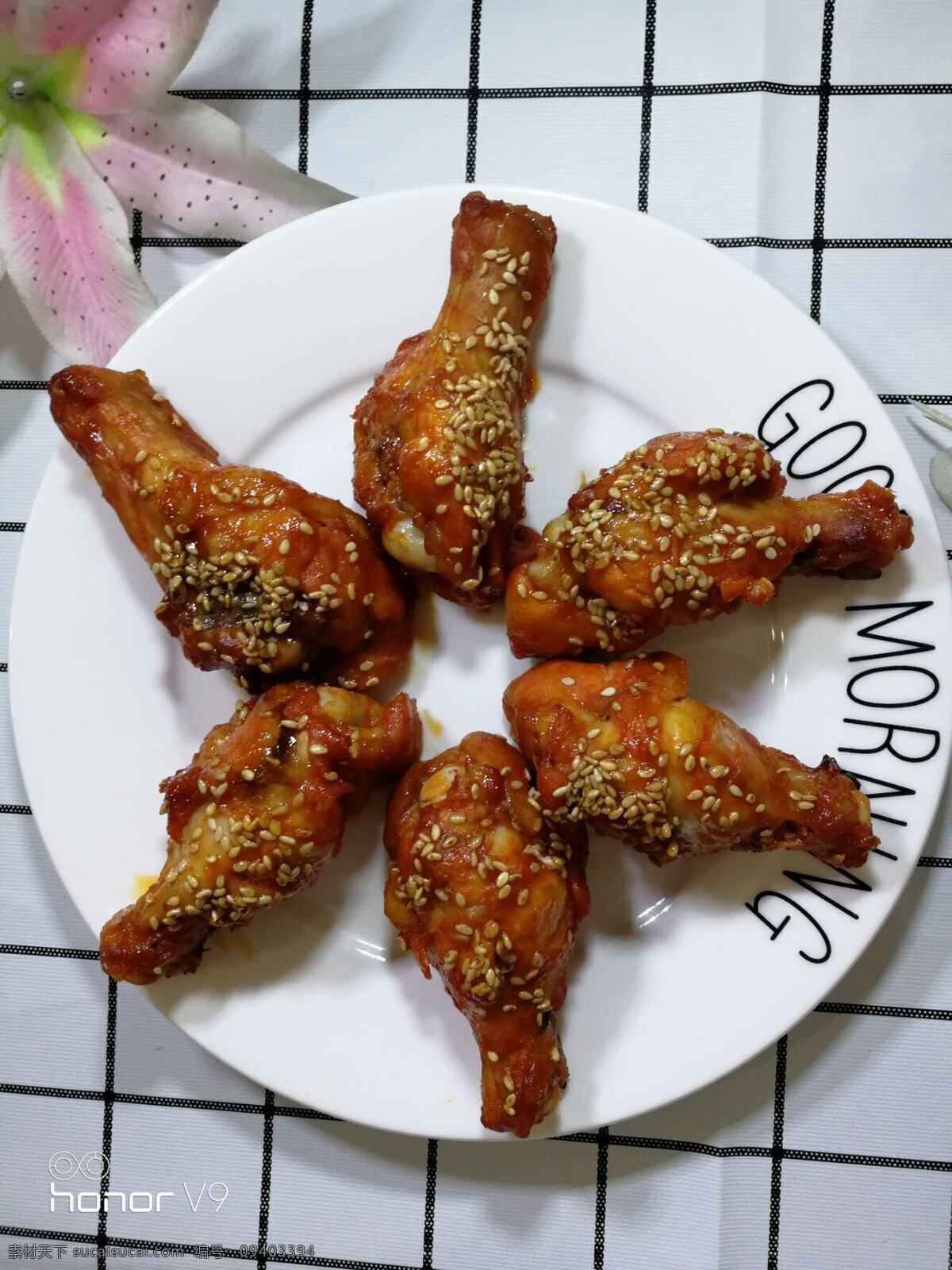 烤鸡腿 烧烤 鸡腿 鸡 腿 餐饮美食