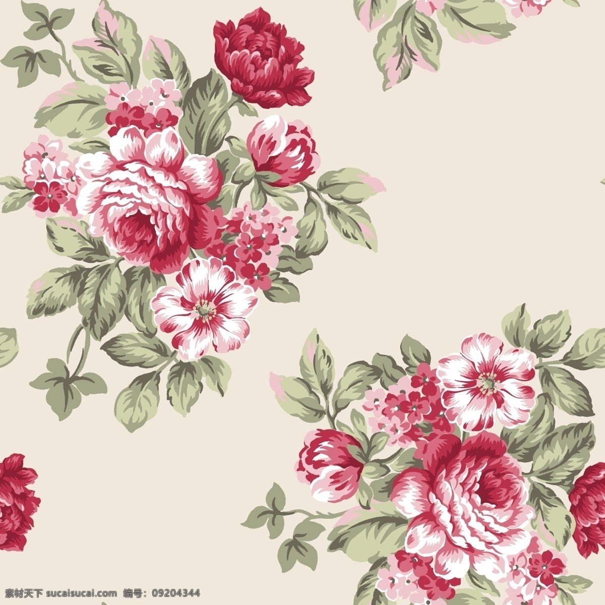 大花 抽象花 手绘花 中国画花卉 水彩花卉 创意花卉 印花素材 高清 服装图案素材 家纺图案素材