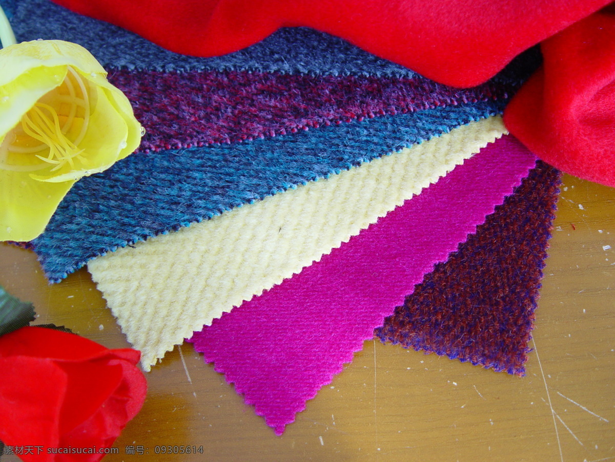 纺织品 花 高清晰 彩色 各种颜色 毛巾 布料 毛纺品 色彩丰富 生活素材 生活百科