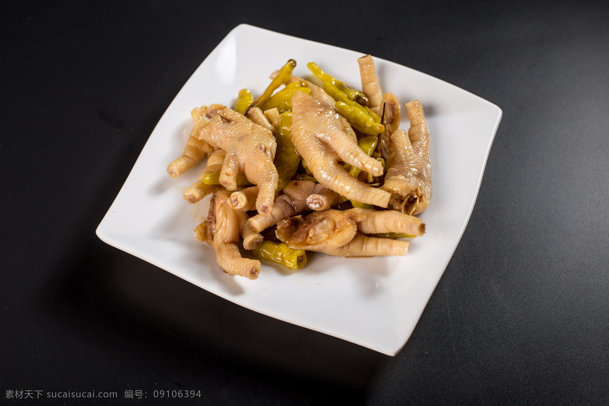 鸡爪 卤味 凤爪 熟食 餐饮美食 小吃 泡椒凤爪 传统美食