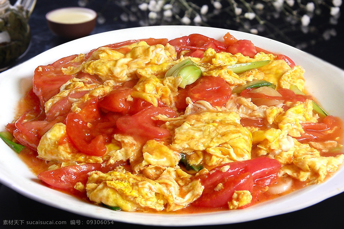 西红柿炒鸡蛋 炒 蛋 番茄 番茄炒鸡蛋 菜品图 餐饮美食 传统美食