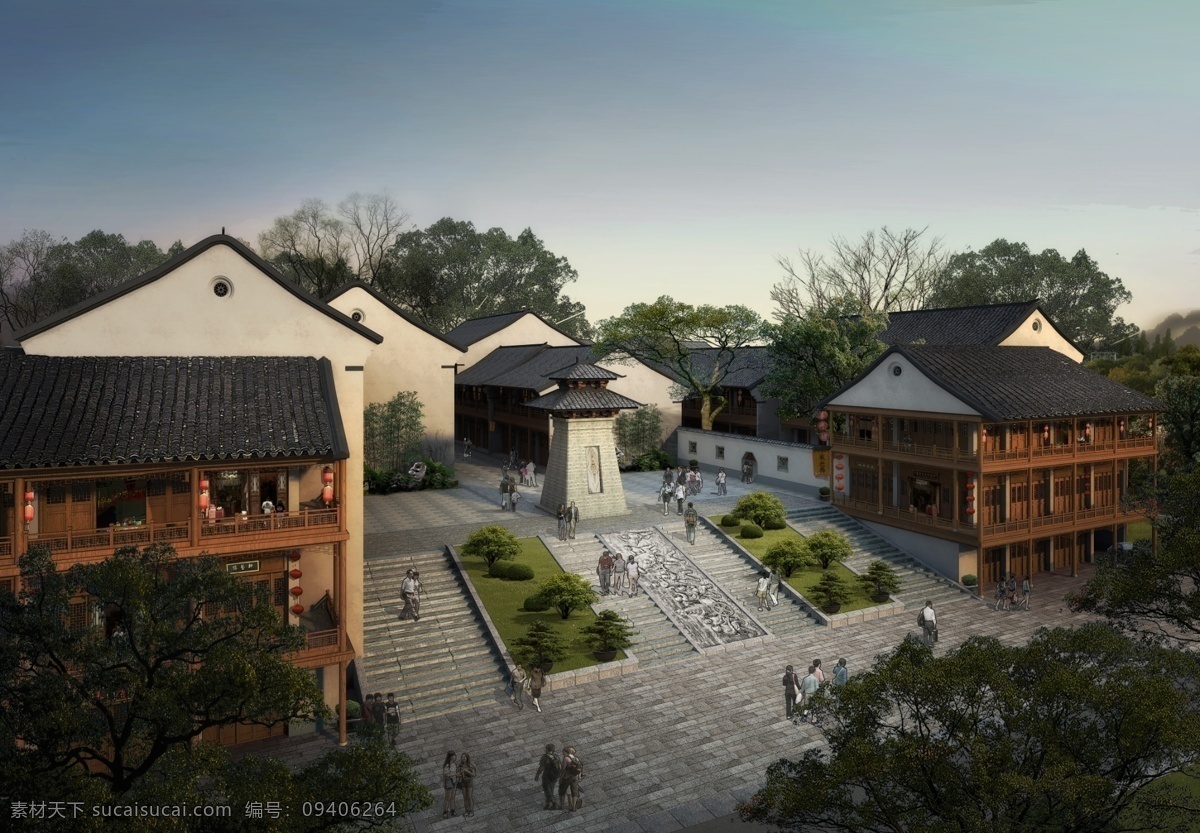 休闲广场 绿化 效果图 园林景观 房地产广告 房地产效果图 广告设计模板 园林水景 游泳池 风景 园林风景 休闲 广场
