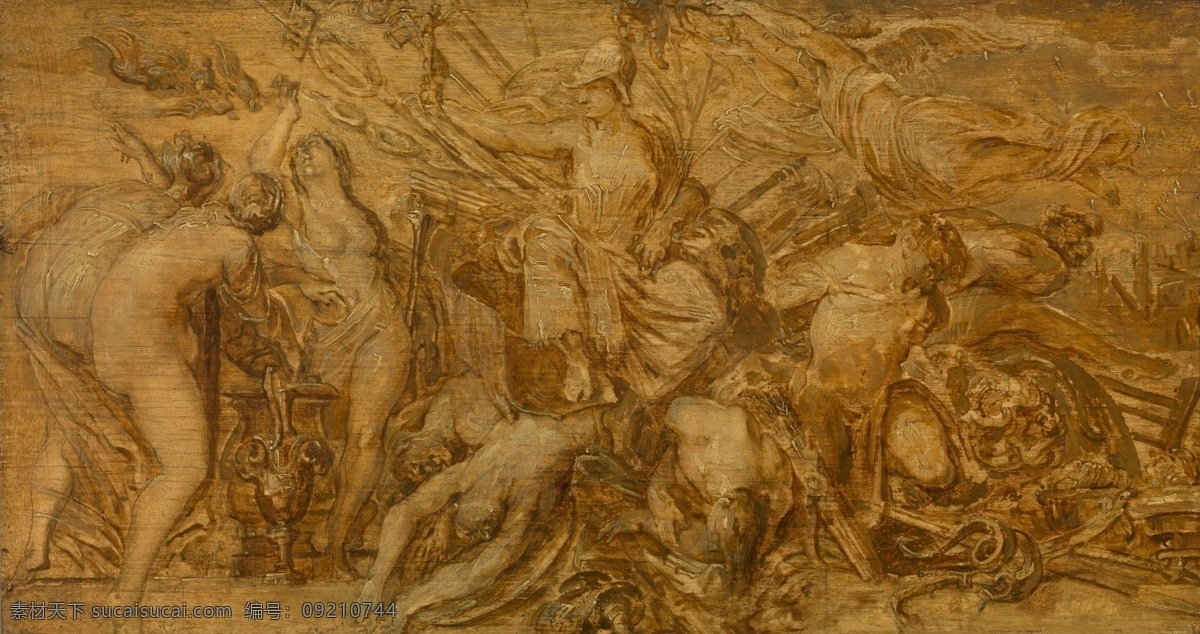 rubens 宫廷 人物 人体 油画 装饰画 paul bellona 德国 画家 彼得保罗 鲁本斯 peter van navolger