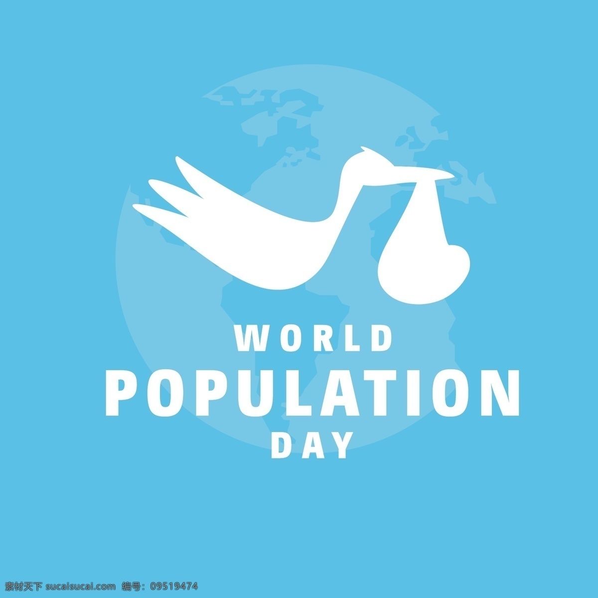 蓝色 世界 人口日 背景 蓝色世界 人口日背景 青色 天蓝色