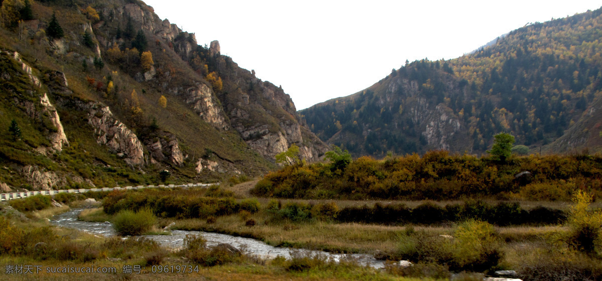 山川风景 宁武山川 山西小溪 山溪 溪水 芦芽山溪 自然风光 自然风景 自然景观