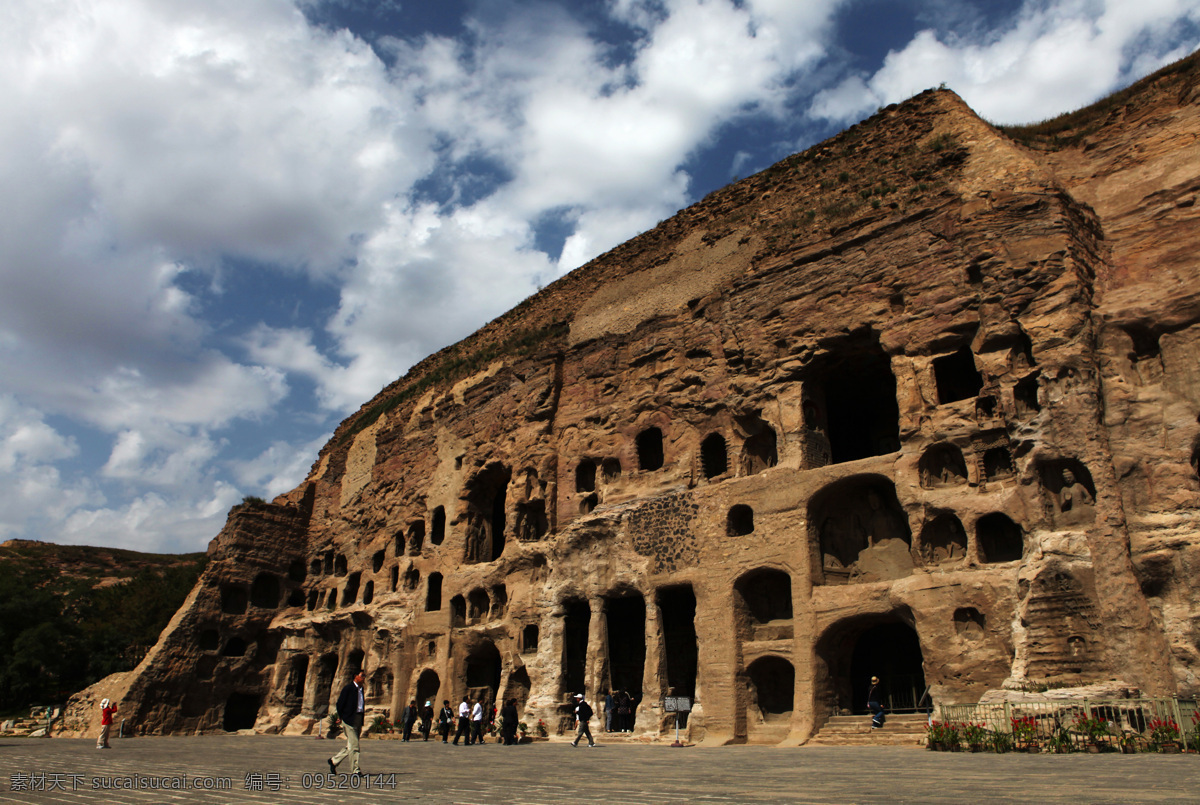 云冈石窟 山西 历史悠久 保存 历尽沧桑 旅游图库 国内旅游 旅游摄影