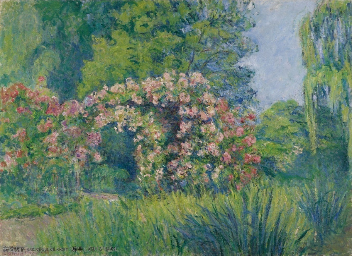 壁画 草原 大树 风景 花朵 绘画书法 精品 景观 鲜花 开花 田野 农田 野外 青草 自然 美景 景色 绿色 树木 绿树 油画 欧洲油画 珍藏 馆藏 装饰画 美术 精美油画 名画 名作 艺术品 欧式绘画 文化艺术 大师作品 美术作品 油画绘画 家居装饰素材