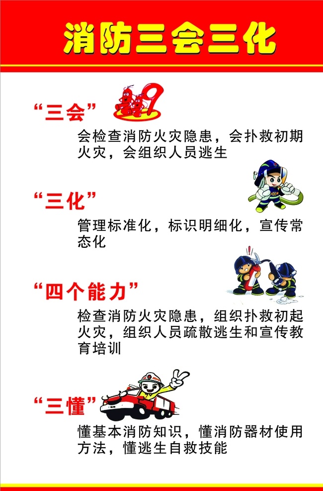 消防三会三化 防展板 消防宣传栏 消防安全 消防海报 消防文化展板 消防标语 消防口号 消防宣传 消防宣传展板 消防员 消防挂画 消防挂图 消防宣传画