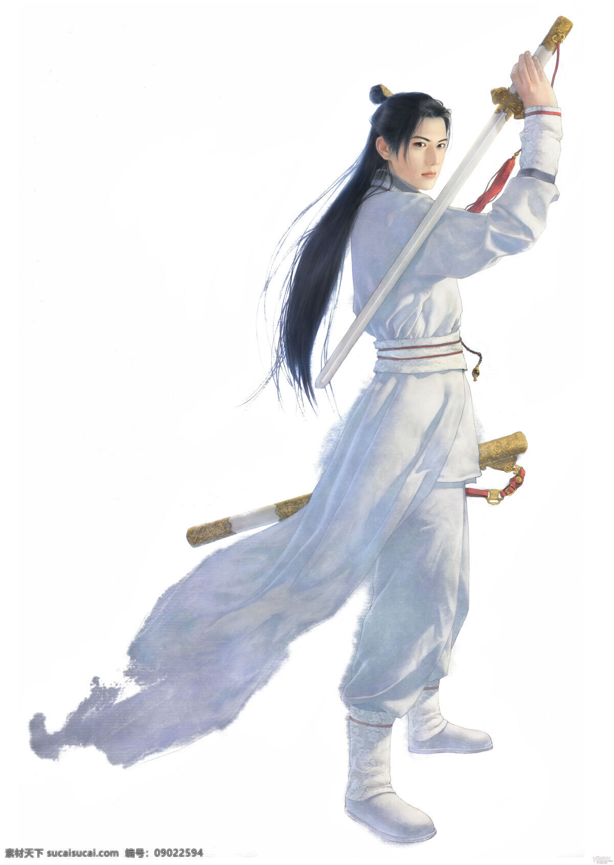 令狐冲 笑傲江湖 武侠 剑客 剑士 游戏人物 数字绘画 游戏壁纸 动漫人物 动漫动画