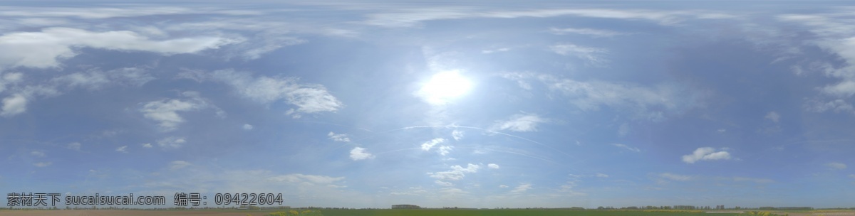 全景天空 全景 天空 球天 环境天 背景天 自然风景 自然景观