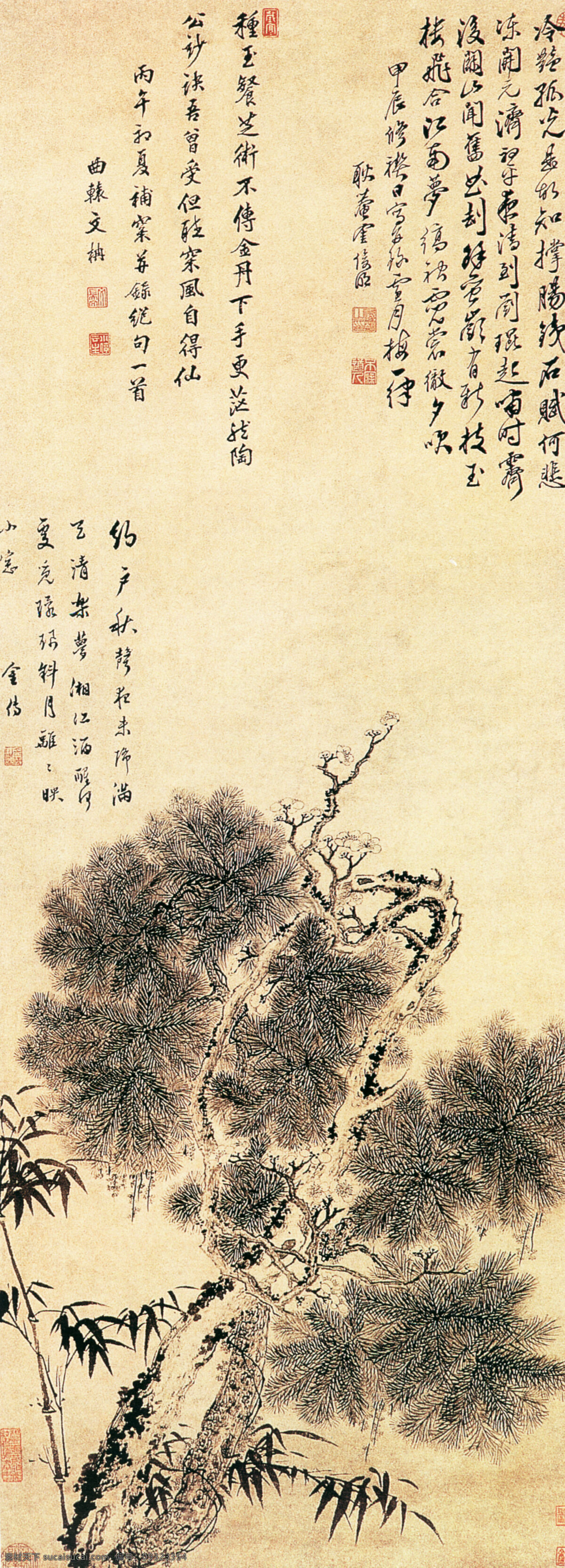 中国 风 油画 背景 国画 插画 手绘 素描 装饰画 无框画 中国风 油墨 古代 破旧 书画文字 文化艺术