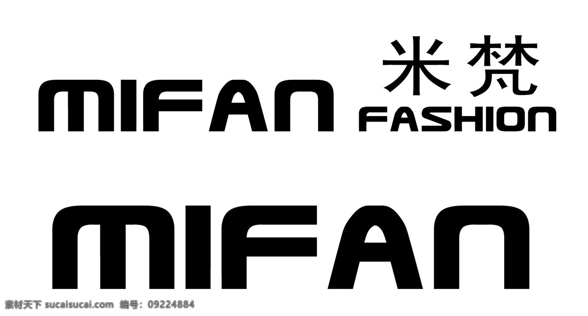 logo 矢量 标识标志图标 企业 标志 矢量图库 米梵服饰 模板下载 mifan 日常生活