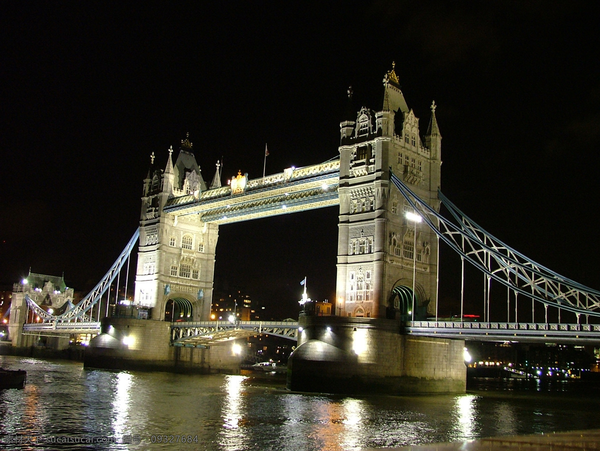 晚上伦敦塔 塔 london 黑色