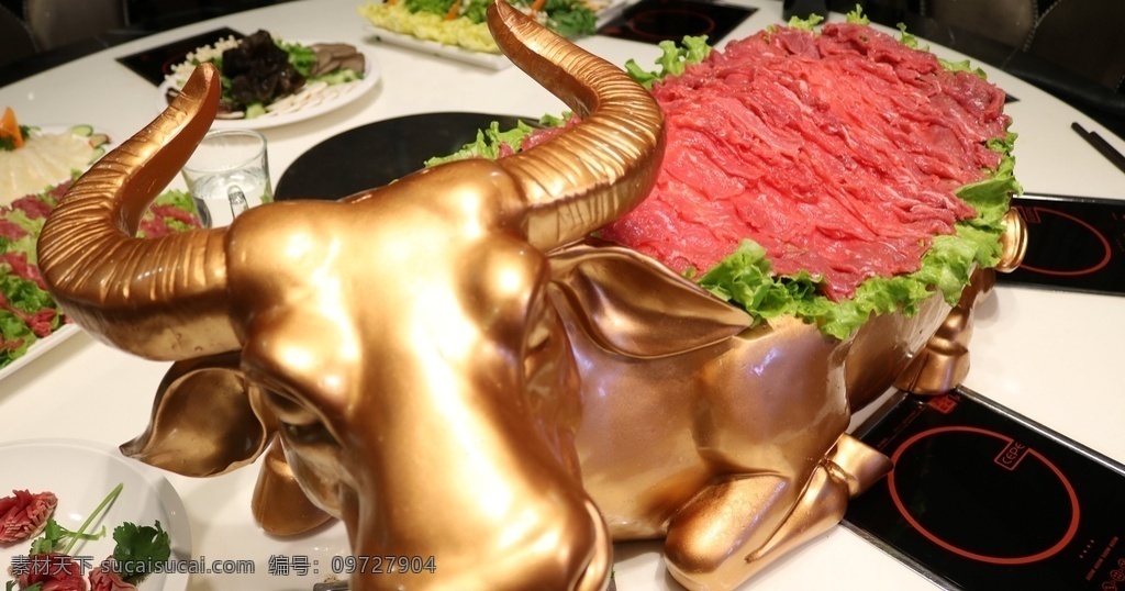 牦牛肉图片 牦牛肉卷 美味 营养 牦牛肉 美味营养 火锅配菜 火锅配肉 餐饮美食 传统美食