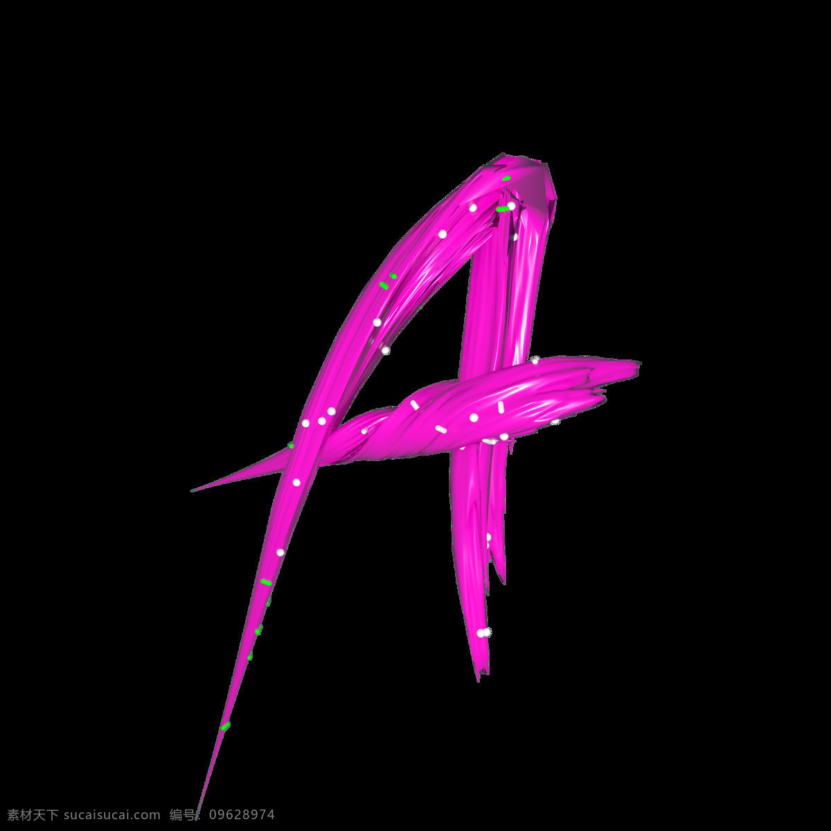 c4d 糖果 字母 a 3d 英文字母 糖果字