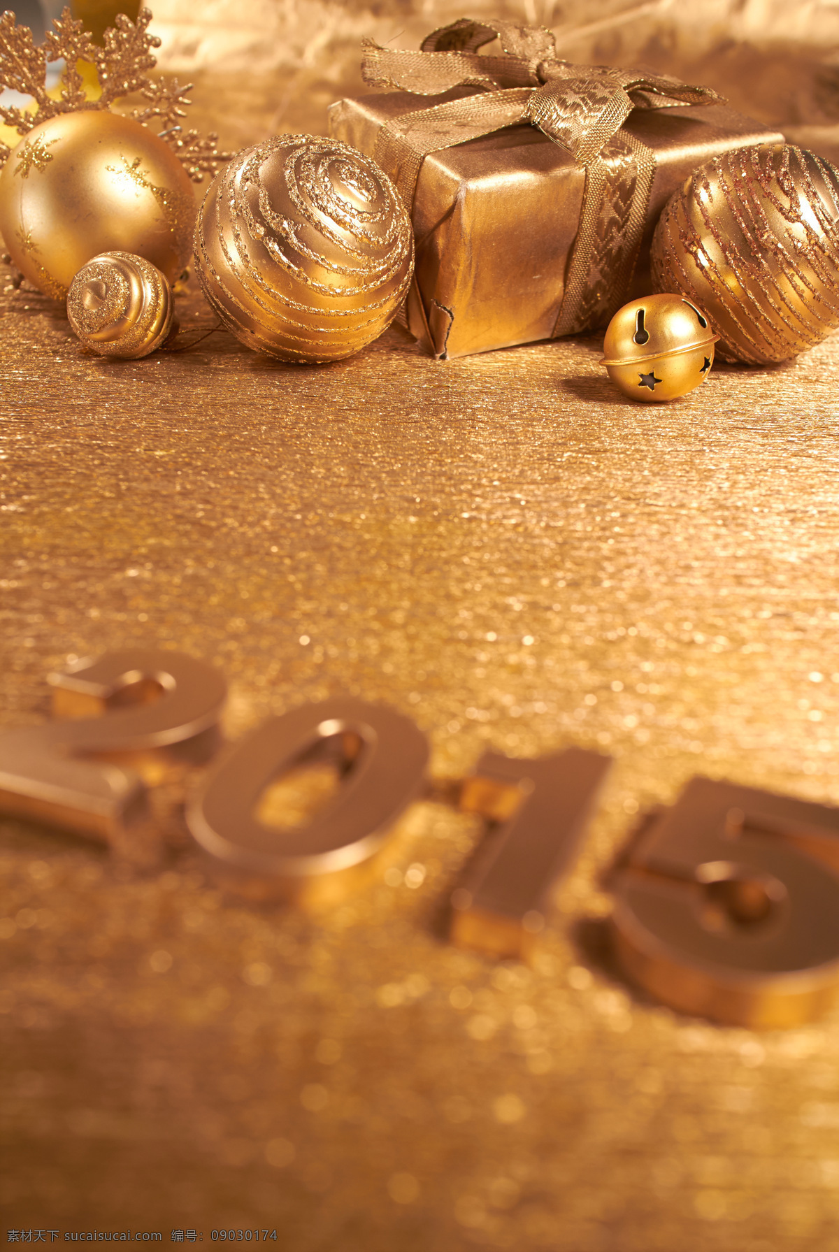 金色 2015 圣诞节 装饰物 新年 圣诞节装饰物 金色圣诞球 铃铛 圣诞节图片 生活百科