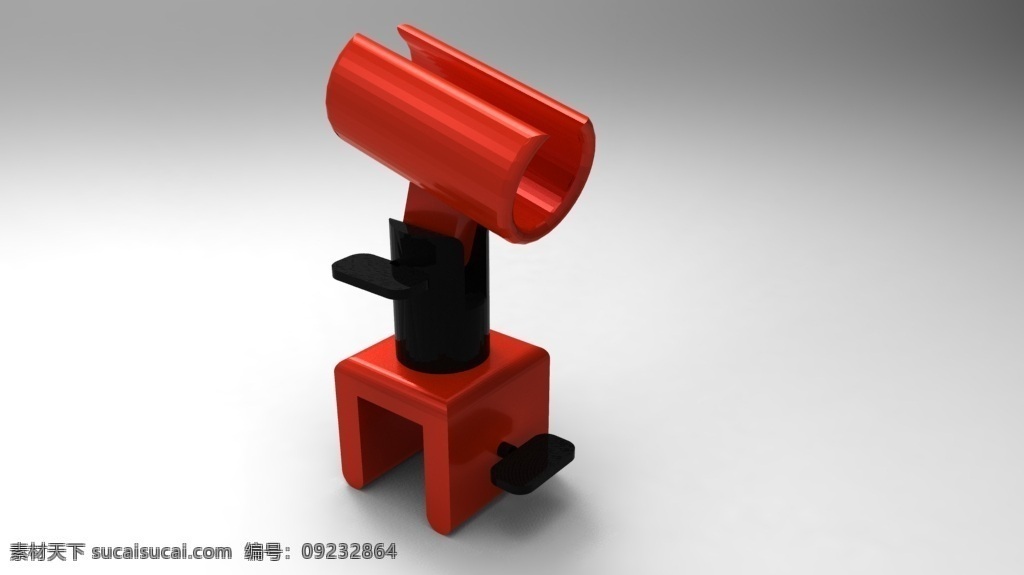 suporte 对位 巴尔 克斯 rodholder 3d模型素材 其他3d模型
