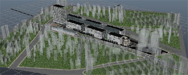 城市 场景 规划 游戏 模型 模块 城市游戏装饰 蓝图网游素材 3d模型素材 游戏cg模型