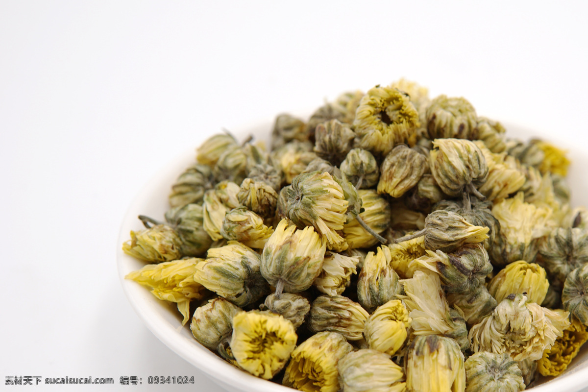 野胎菊 花茶 菊花茶 白底 野胎菊花茶 干花茶 餐饮美食 食物原料