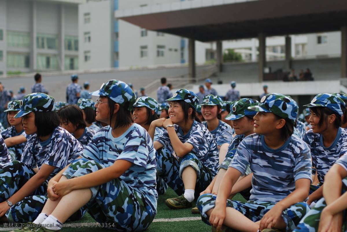 军训 江西财经大学 江财 酱菜 江西 南昌 大学 南昌大学 学生 其他人物 人物图库