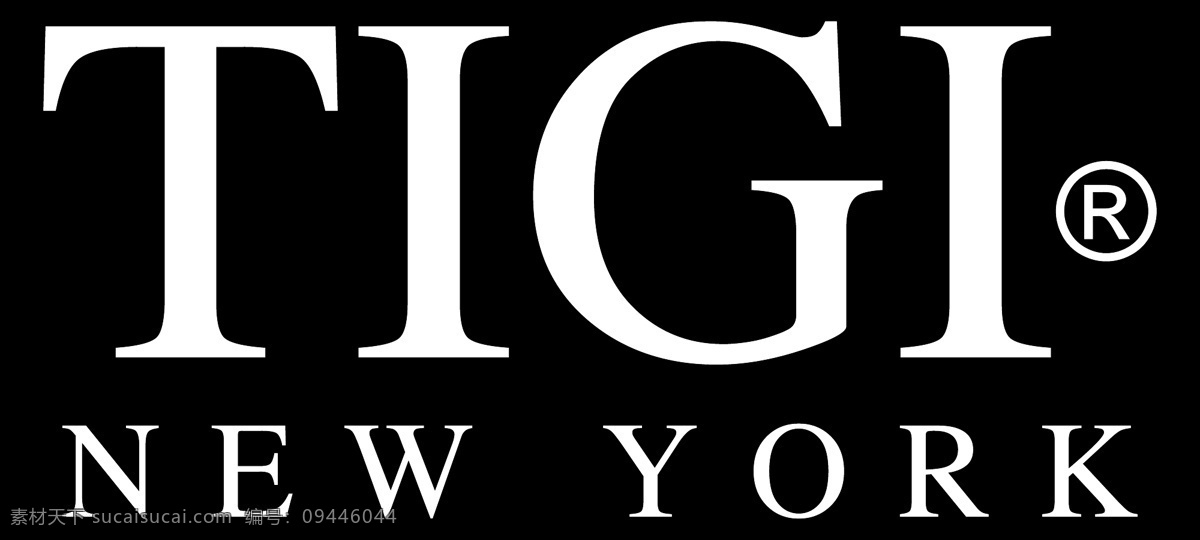 免费 tigi 纽约 标志 标识 白色