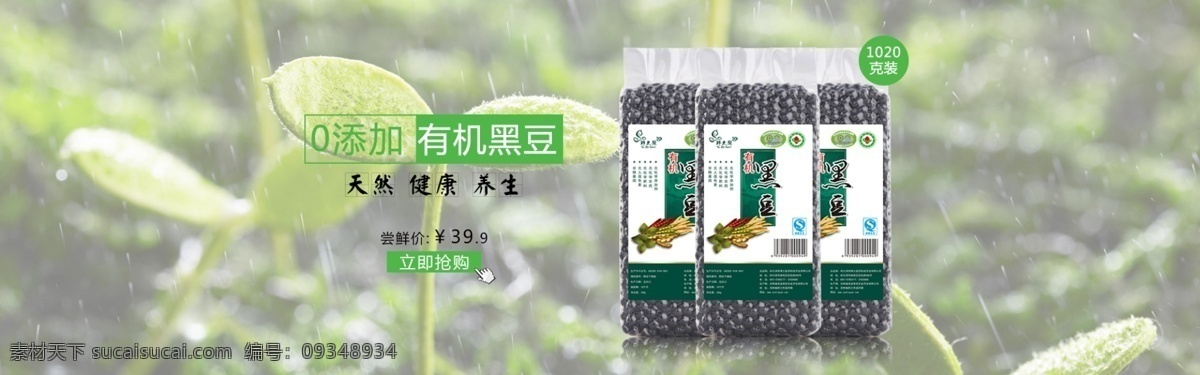 有机 黑豆 全 屏 海报 banner 全屏背景 全屏海报 有机食品 杂粮素材 原创设计 原创淘宝设计