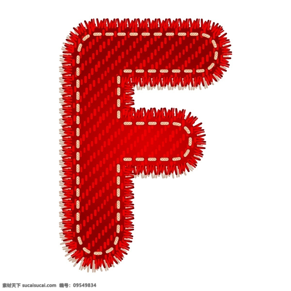 红色字母f 红色 字母 卡通字母 卡通图案 节日素材 f 书画文字 文化艺术 矢量素材 白色