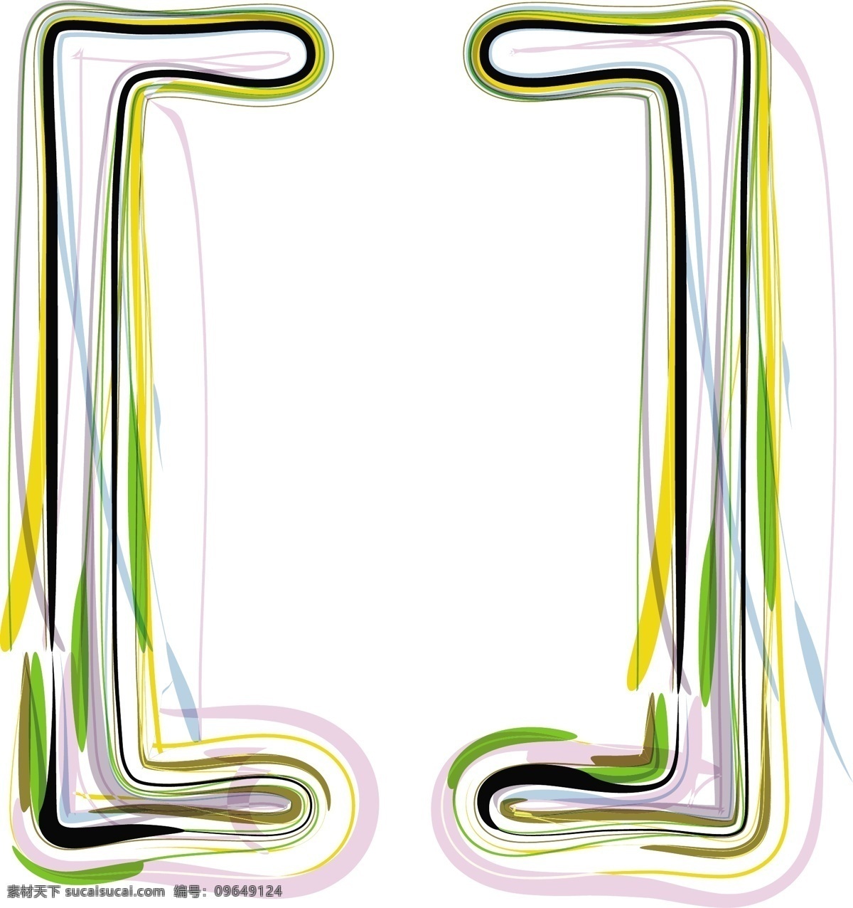 有机 字体 符号 说明 白色