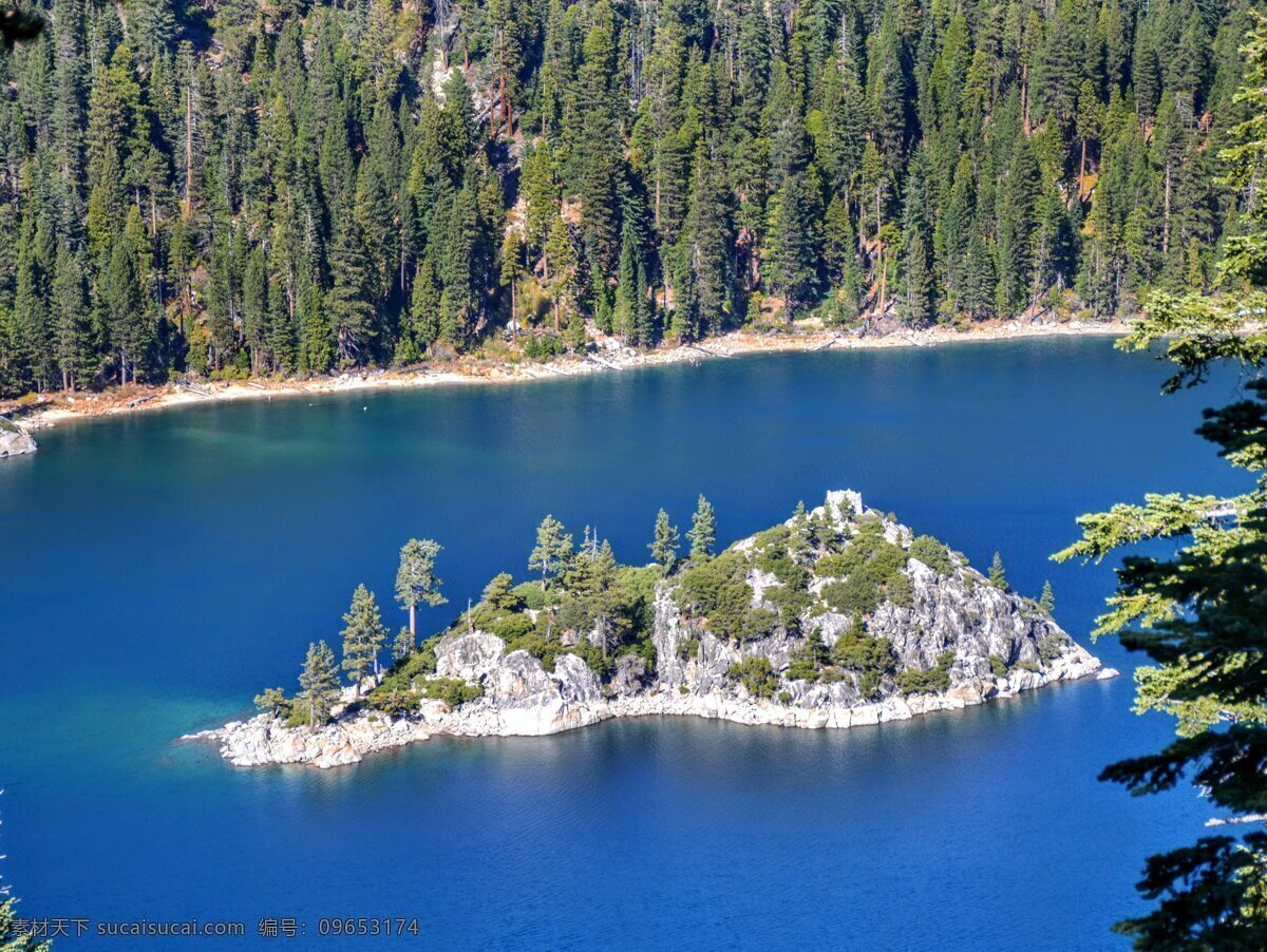 美国 太浩 湖 美景