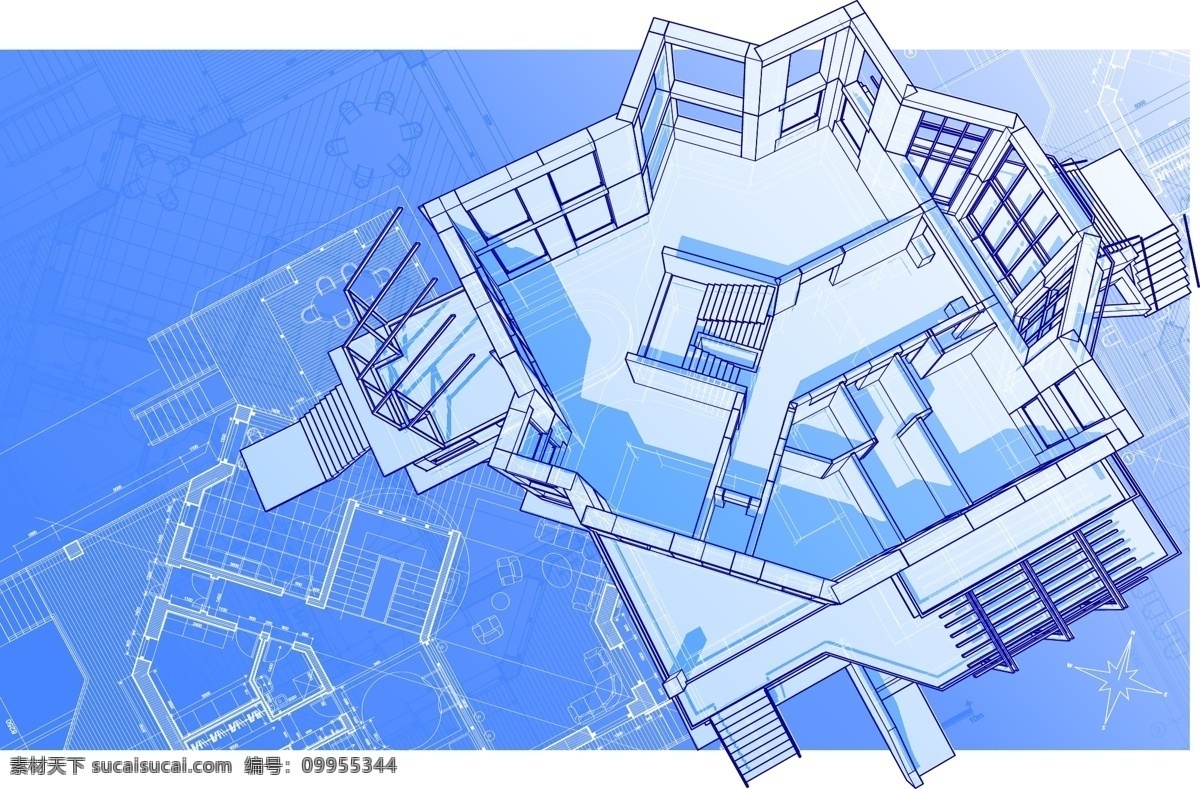 房产 俯视图 建筑 矢量房子 房产图 房产俯视图 矢量图 建筑家居