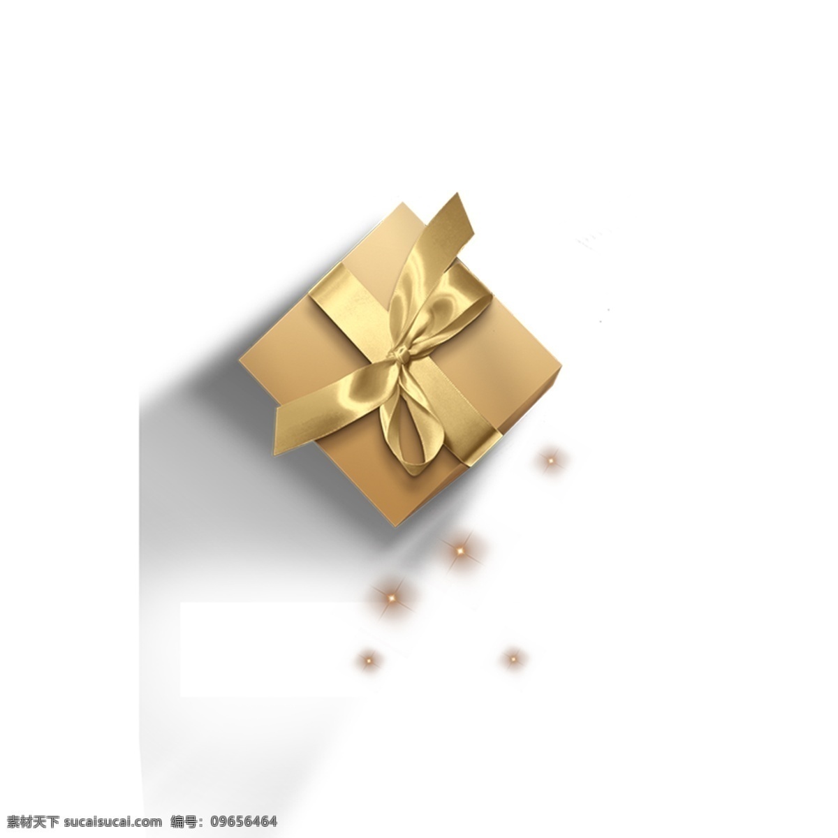金色 礼物 盒 包装 礼物盒