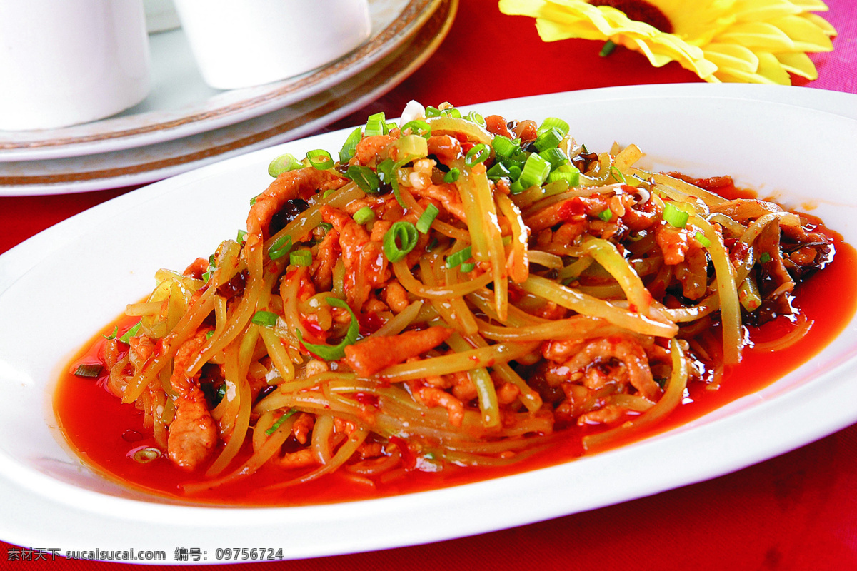 鱼香肉丝 美食 传统美食 餐饮美食 高清菜谱用图