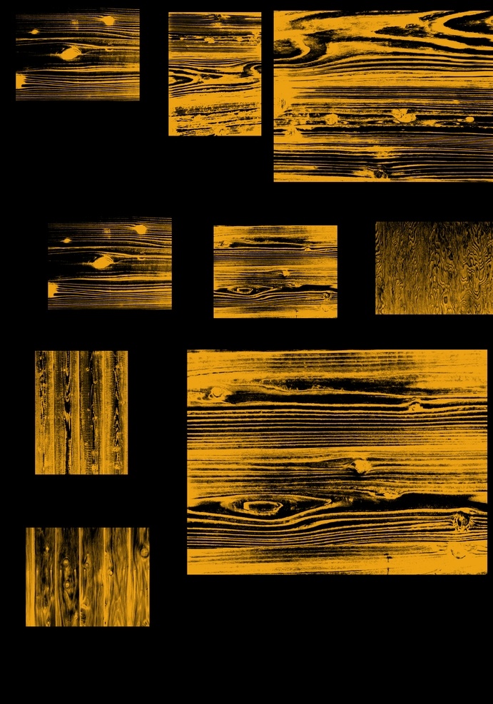各类木纹素材 木头 木纹 木头纹路 黄木 木板 木头板 黄色木板 各类木头