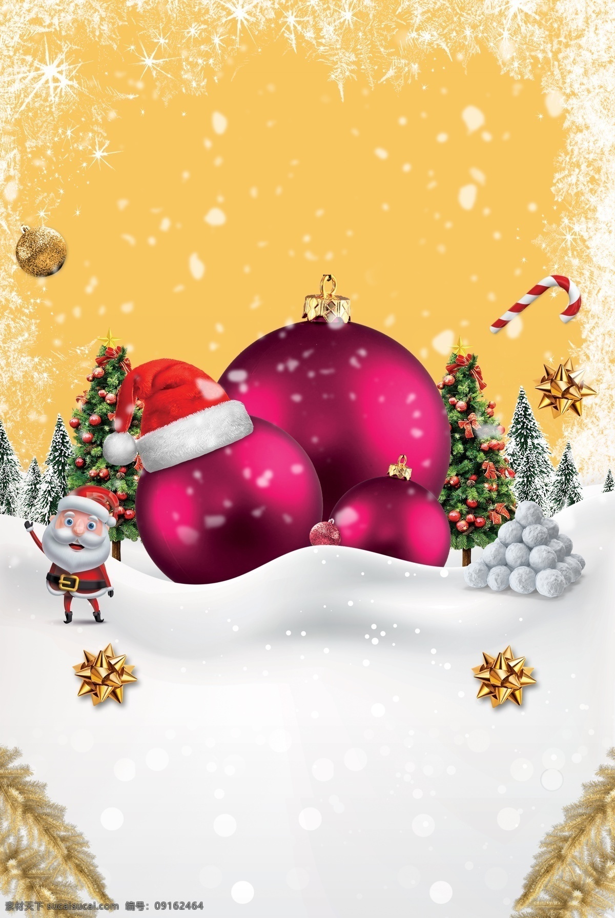 温馨 扁平 手绘 圣诞节 广告 背景 图 卡通 可爱 雪花 圣诞老人 雪人 袜子 欢乐 扁平风 广告背景